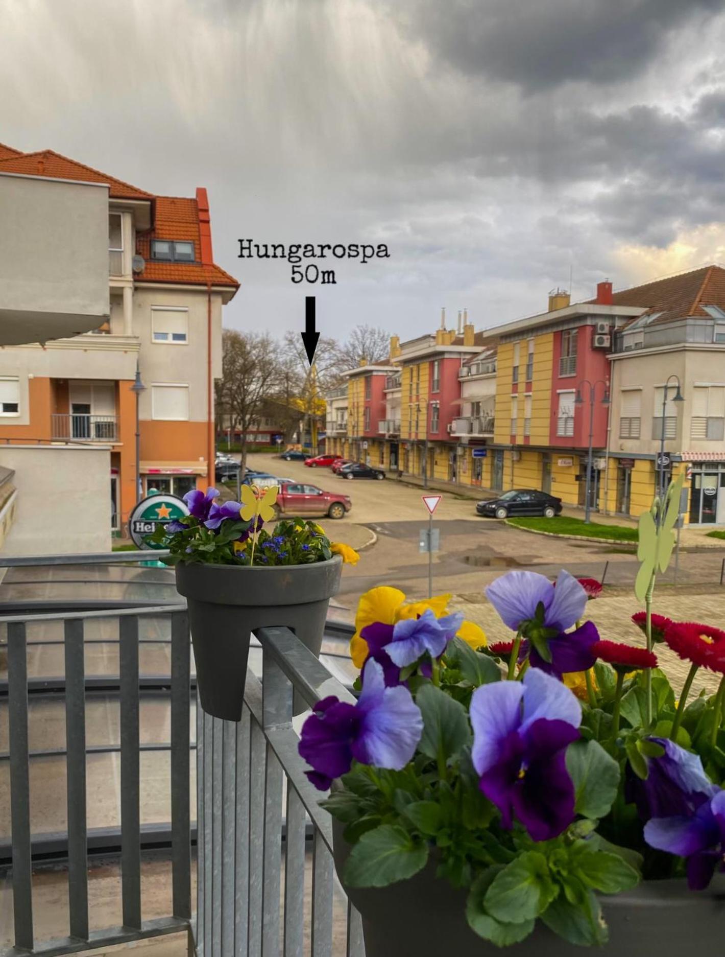 Апартаменты Happy Seasons Szoboszlo Хайдусобосло Экстерьер фото